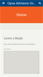 Mobile Screenshot of opusadvisory.com